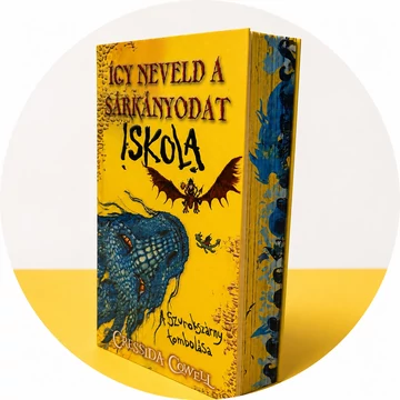 Így neveld a sárkányodat iskola 1. - A Szurokszárny tombolása (éldekorált könyv)